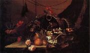 MONNOYER, Jean-Baptiste Flowers and Fruit Sweden oil painting reproduction